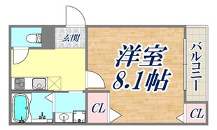 フジパレス阪神尼崎の物件間取画像